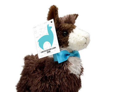 Hangtags for Douglas plush animals. Custom printing Full-color, double-sided cards, tags, or mini-brochures.