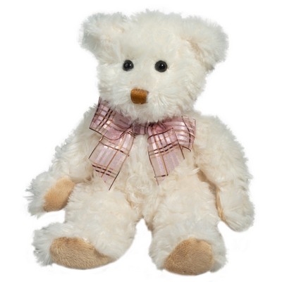 Cream Fuzzy Teddy Bear Stuffed Animal